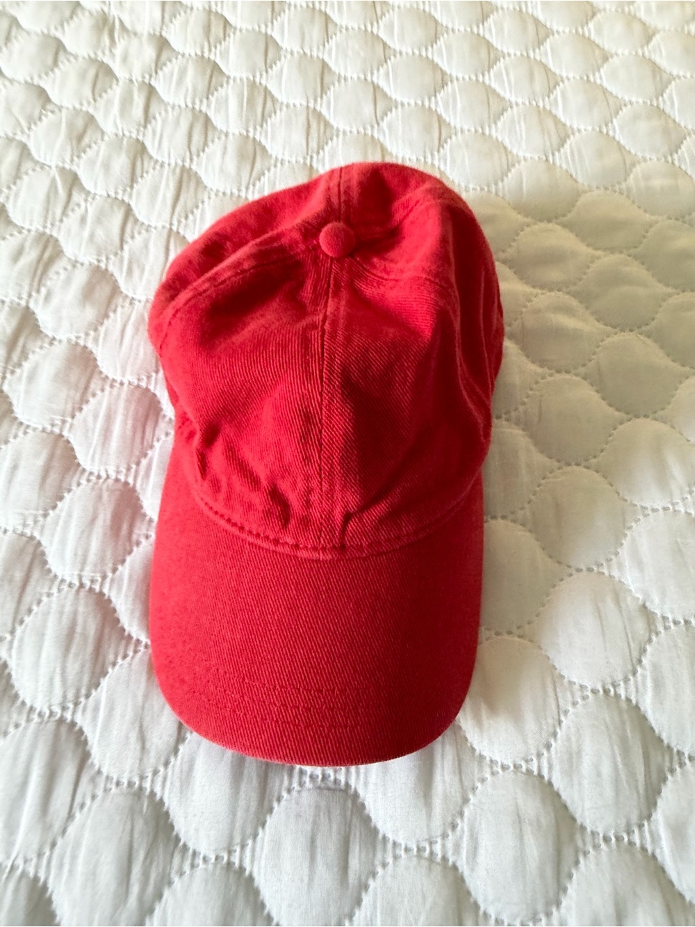 Zara Red Classic Baseball Cap